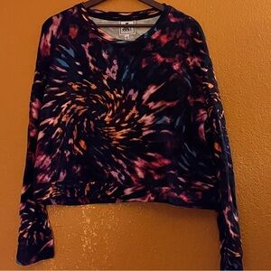 Juicy Cotire Multicolor Tie-Dye Women's Sweatshirt